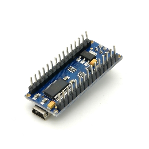 kompatibler Arduino Nano mit Atmel Mega 328P Prozessor & FTDI FT232RL USB-Chipsatz inkl. Kabel