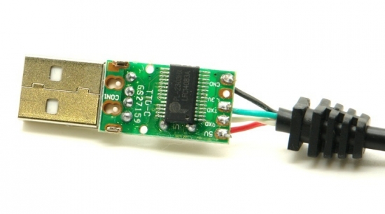 USB - TTL / UART / RS232 Adapterkabel mit PL2303HX Chipsatz