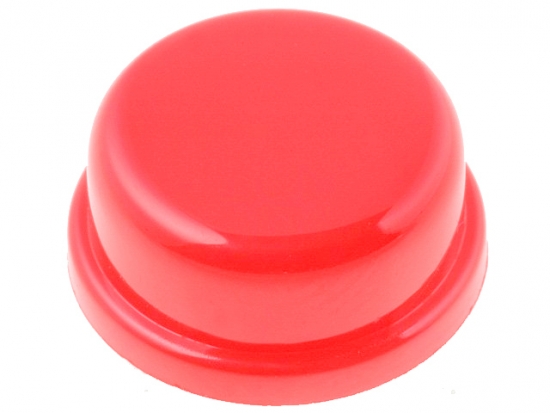 Tasterkappe fr KHT1212PV73, rund, 13mm - Farbe: rot