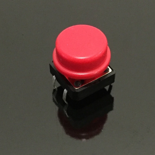 Tasterkappe fr KHT1212PV73, rund, 13mm - Farbe: rot