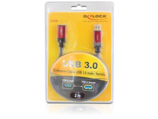 Delock Premium USB 3.0 Verlngerung A Stecker  A Buchse - Lnge: 3,00 m