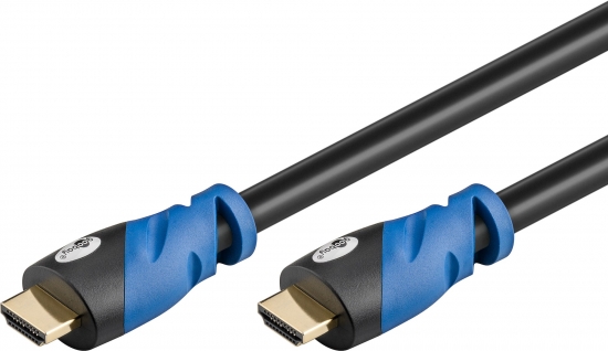 Premium High Speed HDMI 2.0 Kabel mit Ethernet schwarz - Lnge: 1,50m