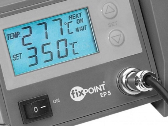 Fixpoint EP5 Digitale Ltstation mit Soll- und Ist Temperaturanzeige