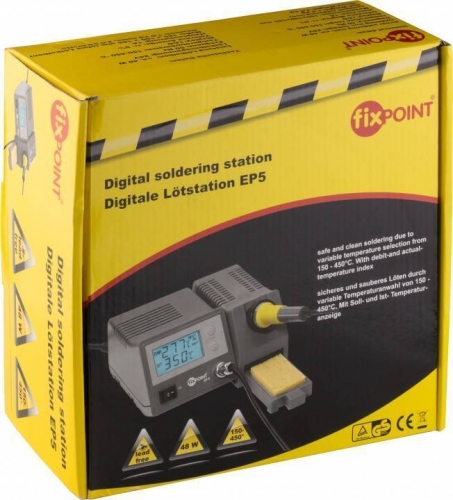 Fixpoint EP5 Digitale Ltstation mit Soll- und Ist Temperaturanzeige