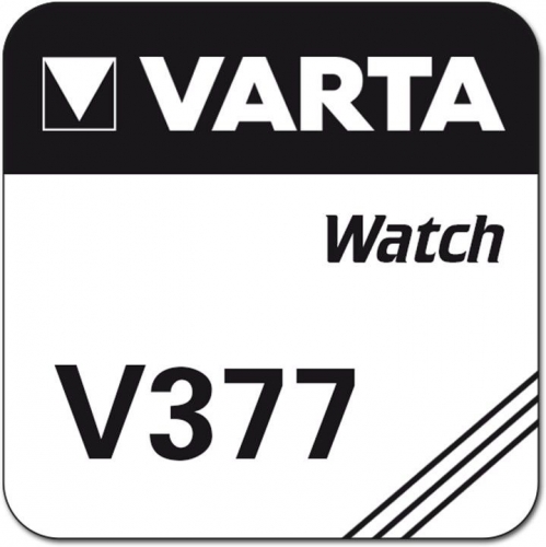 VARTA Silberoxid Uhrenbatterie V377