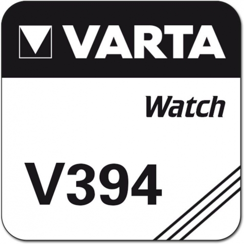 VARTA Silberoxid Uhrenbatterie V394 / SR45