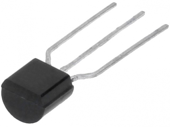 BC547B - Bipolarer Transistor, NPN, 45V, 100mA, TO-92, 3-pin