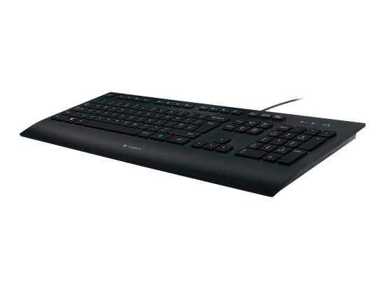Logitech K280e USB Tastatur, DE-Layout, schwarz