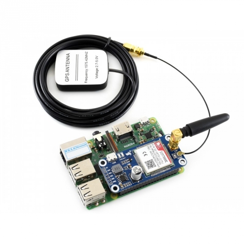 NB-IoT / eMTC / EDGE / GPRS / GNSS HAT für Raspberry Pi, EU Version
