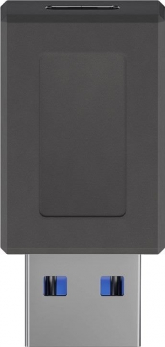 USB-C 3.0 Adapter, C Buchse - A Stecker, schwarz