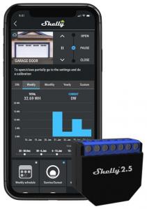 Shelly 2.5, Dual WLAN Schalter mit Messfunktion