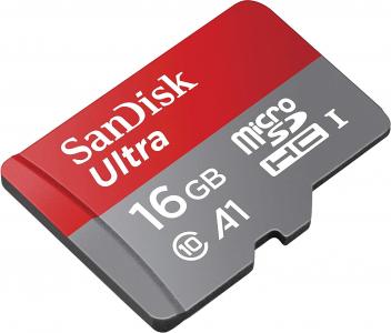 SanDisk Ultra microSDHC 16GB: A1, 98MB/s, Class 10, Robust & Vielseitig