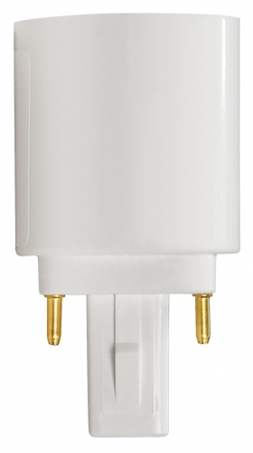 Lampensockel-Adapter, G24 auf E27