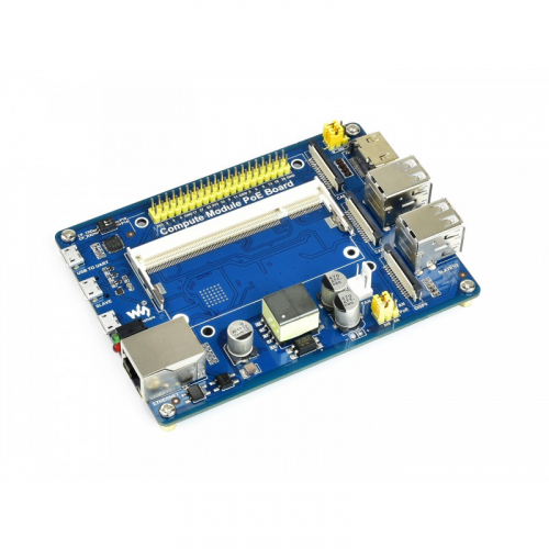 Compute Module IO Board mit PoE fr Raspberry Pi CM3 / 3+