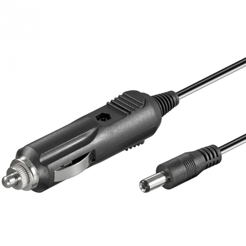USB Strom Adapterkabel  Hohlstecker 5,5 x 2,1mm gewinkelt Länge 1,00 m 
