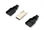 USB 2.0 Typ A Stecker, gerade, Ltmontage