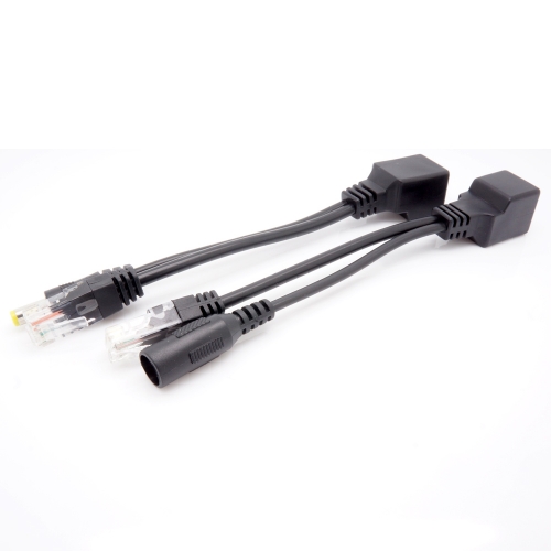PoE Injektor / Power Adapter, passiv, schwarz