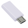 Adapter USB Type C Buchse - micro USB Stecker, wei