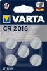 VARTA Knopfzelle Lithium CR2016, 5er Blister