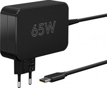 Goobay USB-C Ladegert: Universelles Netzteil mit dynamischer Power Delivery, 65W, schwarz