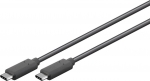 USB-C 3.1 Generation 1 Kabel, C Stecker  C Stecker, schwarz - Lnge: 1,50 m