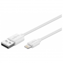 goobay Lightning USB Kabel (MFi) wei - Lnge: 0,50m