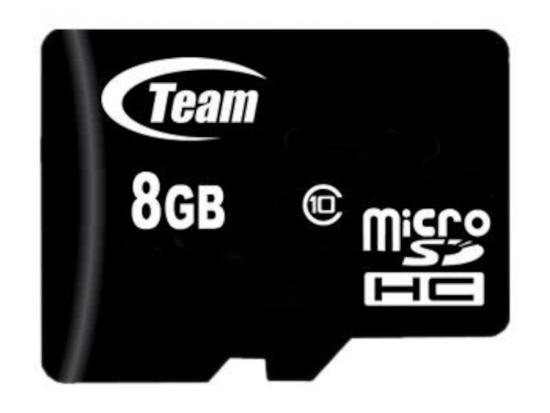 Team microSDHC Class 10 Speicherkarte 8GB