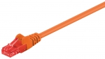 CAT 6 Netzwerkkabel, U/UTP, orange - Lnge: 0,50 m
