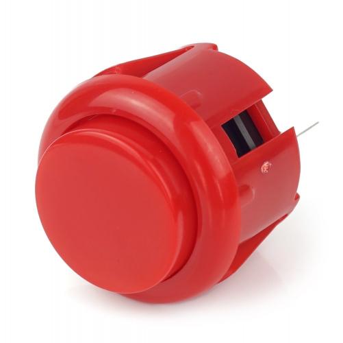 Mini Arcade Button, 24mm - Farbe: rot