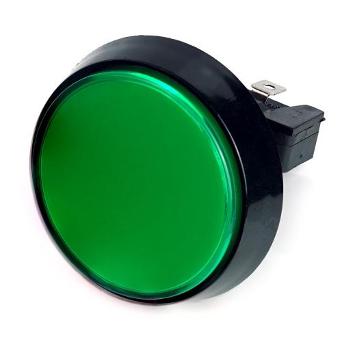 Large Arcade Button, 60mm, beleuchtet (LED 12V DC) - Farbe: grn