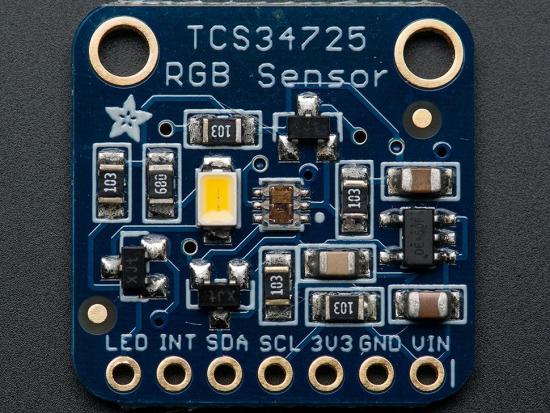 Adafruit RGB Farb Sensor mit IR Filter und weißer LED - TCS34725