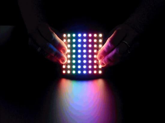 Adafruit Biegsame 8x8 NeoPixel RGB LED Matrix