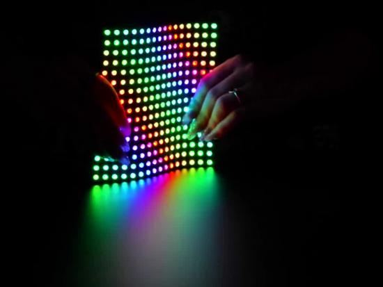 Adafruit biegsame DotStar Matrix 16x16 - 256 RGB LED Pixel