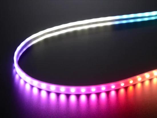 Adafruit NeoPixel Digitaler RGBW LED Streifen - Schwarze PCB 60 LED/m, 4m