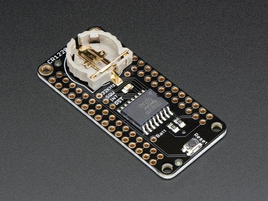 Adafruit DS3231 Precision RTC FeatherWing - RTC Add-on fr Feather Boards