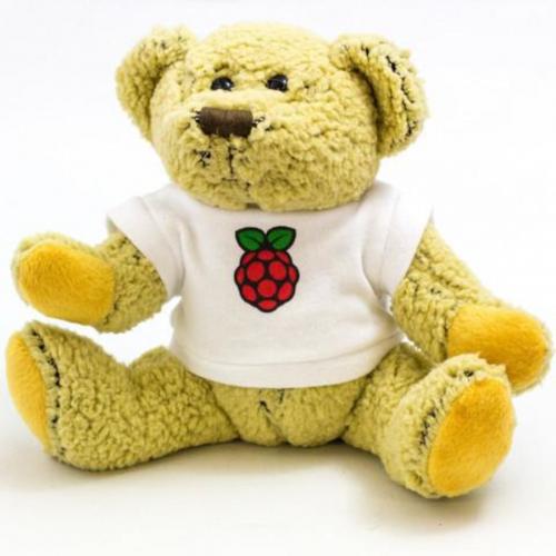 Babbage Bear - offizielles Maskottchen der Raspberry Pi Welt