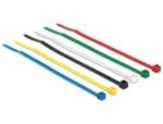 Kabelbinder, 100 x 2,5mm, farbig, 100 Stck