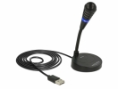 USB Mikrofon mit Standfu und Touch-Mute Taste