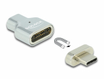 Magnet Adapter, Thunderbolt 3 / USB Type-C, Stecker zu Buchse