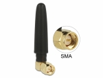 LTE Antenne SMA Stecker 90 2 dBi omnidirektional starr schwarz