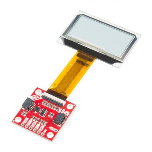 SparkFun Qwiic - Transparentes grafisches OLED-Breakout