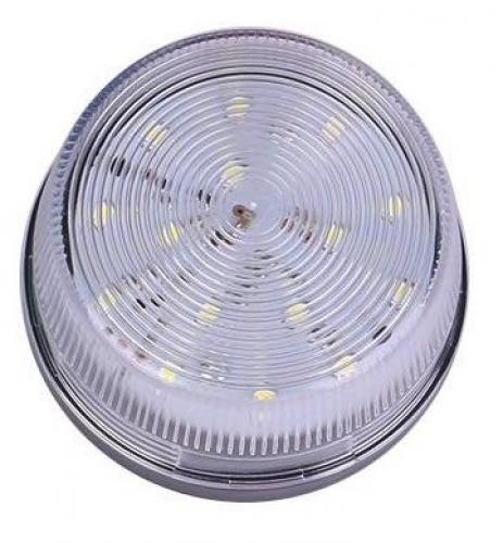 LED Signalleuchte, blinkend, 70mm, 12V DC - Farbe: wei