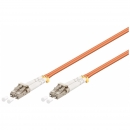 LWL Kabel Multimode OM2, LC-Stecker (UPC) > LC-Stecker (UPC), orange