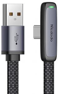 Mcdodo CA-3340: L-frmiges USB-C Kabel, Schnellladefunktion, LED-Anzeige, 6A, 100W, 1.2m