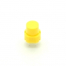 Mikro-Drucktaster 12mm rund, Printmontage, Schließer - Farbe: gelb