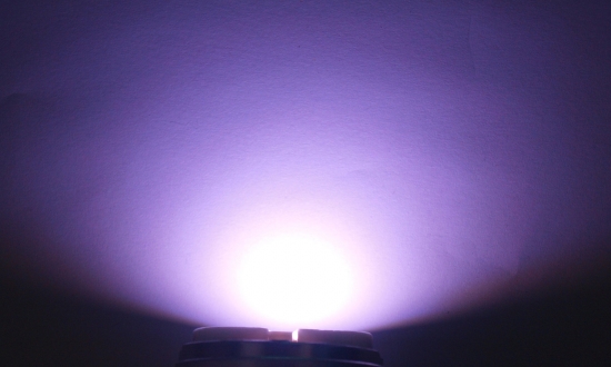OptoSupply LED, 5mm, 5-5.4lm, 15°, klar, lavender