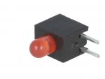 LED Array im Gehuse, 3mm, einfarbig, rot