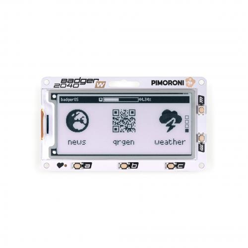 Pimoroni Badger 2040 W (Pico W Aboard) + Accessory Kit