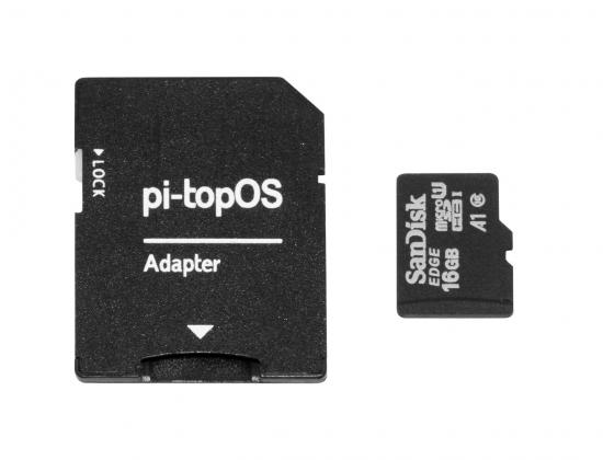 pi-top [4] SanDisk 16GB microSDHC, pi-topOS vorinstalliert