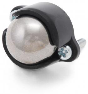 Pololu Ball Caster, 0,5 Zoll Metallkugel, ABS Gehäuse, höhenverstellbar für kleine Roboter